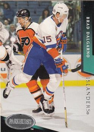 #393 Brad Dalgarno - New York Islanders - 1993-94 Parkhurst Hockey