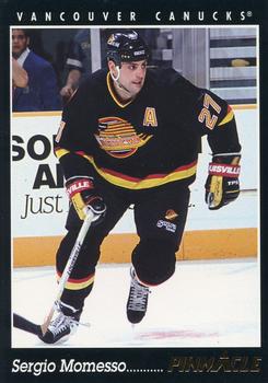 #393 Sergio Momesso - Vancouver Canucks - 1993-94 Pinnacle Hockey