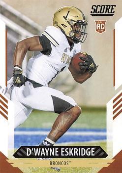 #393 D'Wayne Eskridge - Western Michigan Broncos - 2021 Score Football