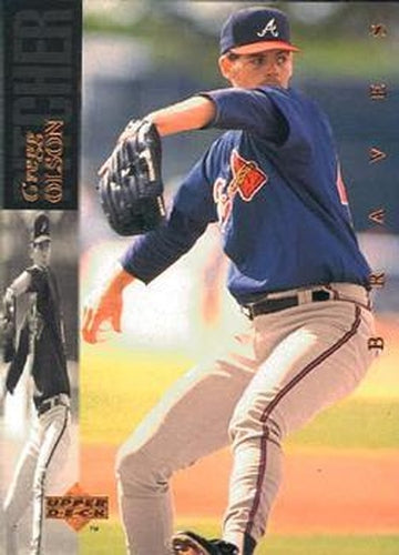 #393 Gregg Olson - Atlanta Braves - 1994 Upper Deck Baseball