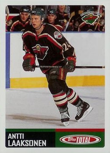 #393 Antti Laaksonen - Minnesota Wild - 2002-03 Topps Total Hockey