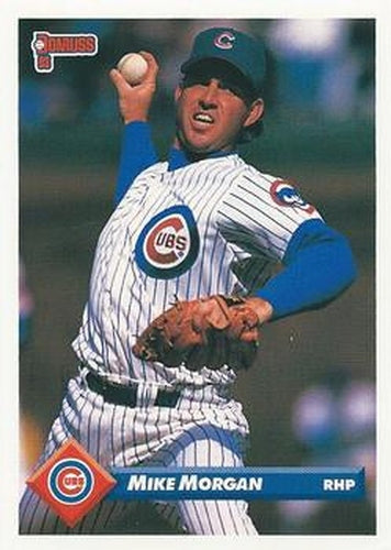 #394 Mike Morgan - Chicago Cubs - 1993 Donruss Baseball