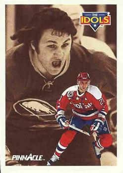 #394 Todd Krygier / Gilbert Perreault - Washington Capitals / Buffalo Sabres - 1991-92 Pinnacle Hockey