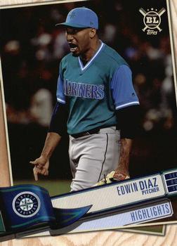 #394 Edwin Diaz - Seattle Mariners - 2019 Topps Big League Baseball