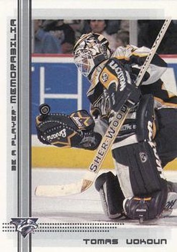 #394 Tomas Vokoun - Nashville Predators - 2000-01 Be a Player Memorabilia Hockey
