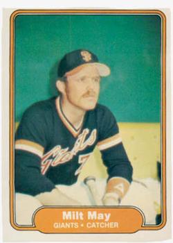 #395 Milt May - San Francisco Giants - 1982 Fleer Baseball