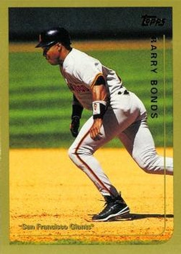 #395 Barry Bonds - San Francisco Giants - 1999 Topps Baseball