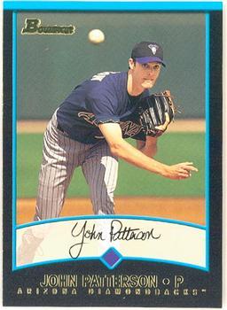 #395 John Patterson - Arizona Diamondbacks - 2001 Bowman Baseball