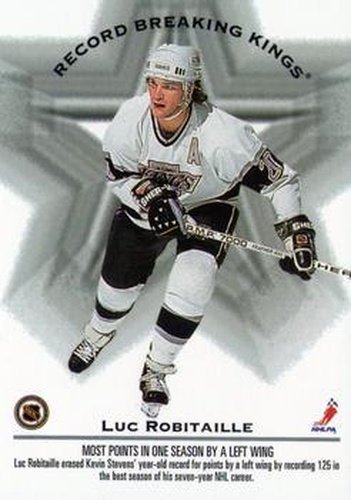 #395 Wayne Gretzky / Luc Robitaille RBK - Los Angeles Kings - 1993-94 Donruss Hockey