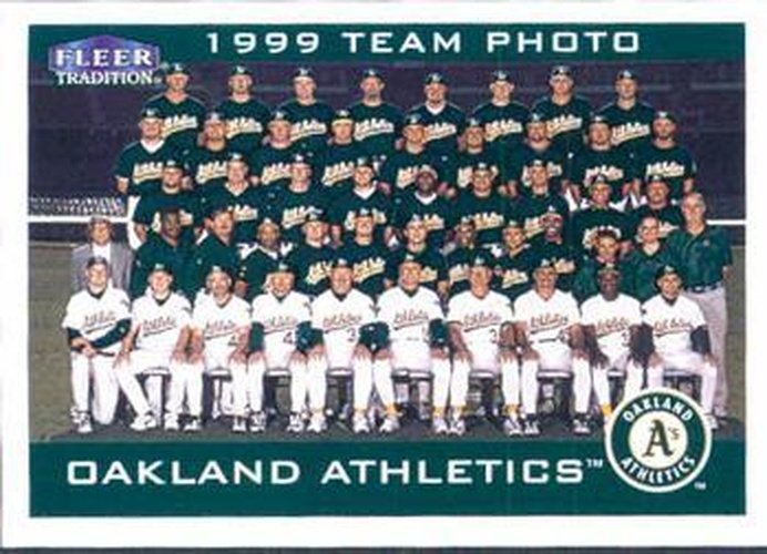 #395 Oakland Athletics - Oakland Athletics - 2000 Fleer Tradition Baseball