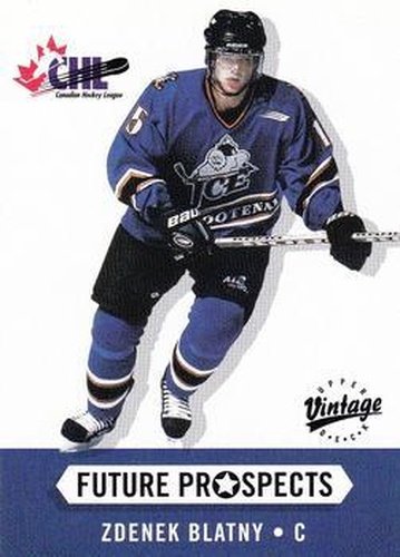 #395 Zdenek Blatny - Kootenay Ice - 2000-01 Upper Deck Vintage Hockey