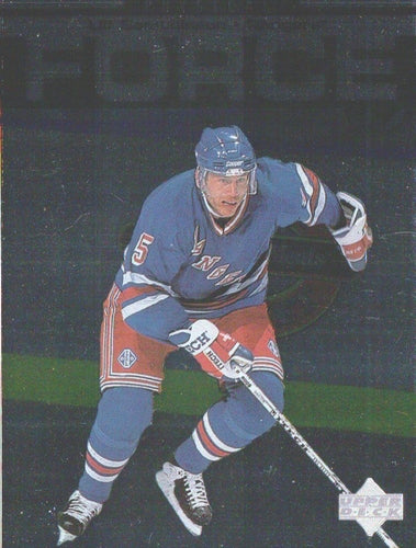 #395 Ulf Samuelsson - New York Rangers - 1997-98 Upper Deck Hockey