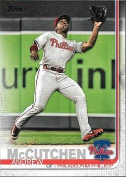 #395b Andrew McCutchen - Philadelphia Phillies - 2019 Topps Baseball