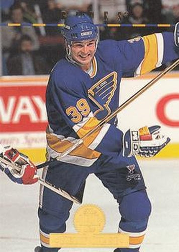 #396 Kelly Chase - St. Louis Blues - 1994-95 Leaf Hockey