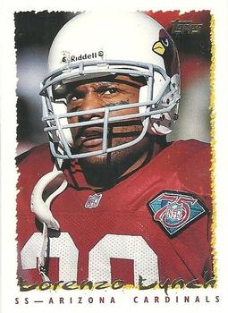 #396 Lorenzo Lynch - Arizona Cardinals - 1995 Topps Football