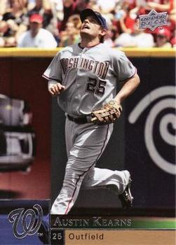#396 Austin Kearns - Washington Nationals - 2009 Upper Deck Baseball