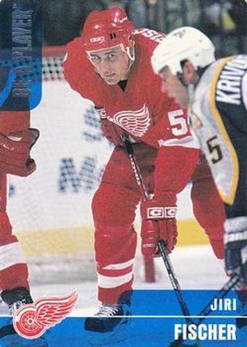 #396 Jiri Fischer - Detroit Red Wings - 1999-00 Be a Player Memorabilia Hockey