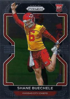 #396 Shane Buechele - Kansas City Chiefs - 2021 Panini Prizm Football