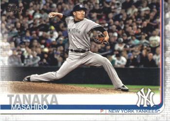 #396a Masahiro Tanaka - New York Yankees - 2019 Topps Baseball