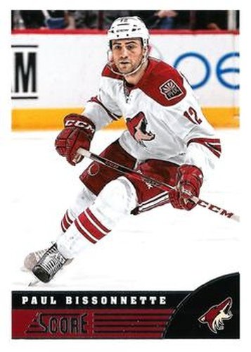 #397 Paul Bissonnette - Phoenix Coyotes - 2013-14 Score Hockey