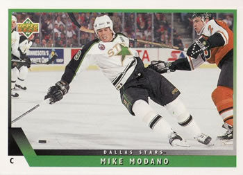 #397 Mike Modano - Dallas Stars - 1993-94 Upper Deck Hockey