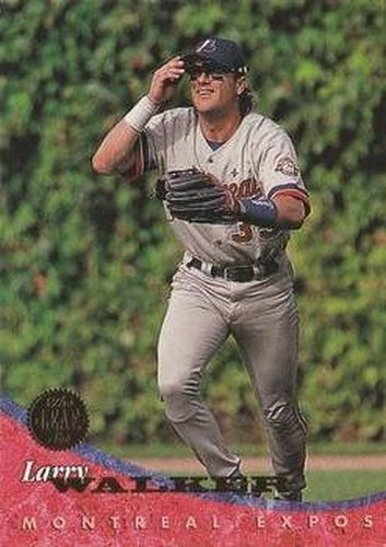 #397 Larry Walker - Montreal Expos - 1994 Leaf Baseball