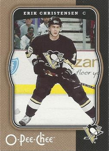#397 Erik Christensen - Pittsburgh Penguins - 2007-08 O-Pee-Chee Hockey