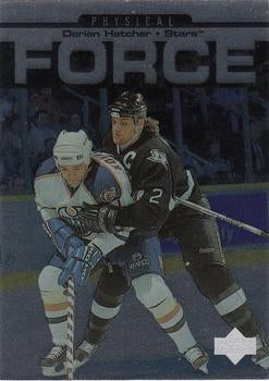 #397 Derian Hatcher - Dallas Stars - 1997-98 Upper Deck Hockey