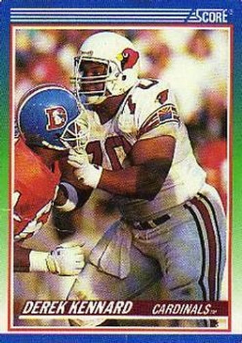 #397 Derek Kennard - Phoenix Cardinals - 1990 Score Football