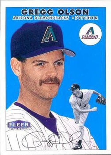 #397 Gregg Olson - Arizona Diamondbacks - 2000 Fleer Tradition Baseball