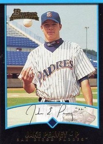 #397 Jake Peavy - San Diego Padres - 2001 Bowman Baseball