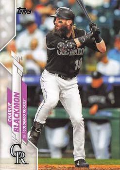 #397 Charlie Blackmon - Colorado Rockies - 2020 Topps Baseball