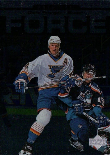 #398 Chris Pronger - St. Louis Blues - 1997-98 Upper Deck Hockey