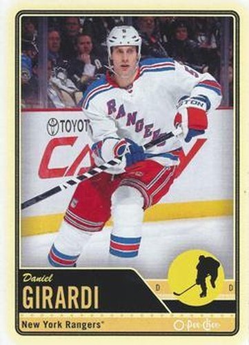 #398 Daniel Girardi - New York Rangers - 2012-13 O-Pee-Chee Hockey