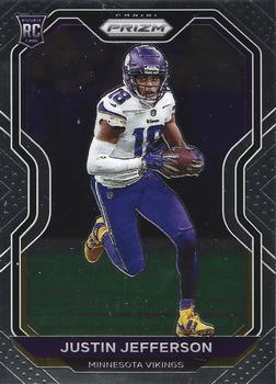 #398 Justin Jefferson - Minnesota Vikings - 2020 Panini Prizm Football