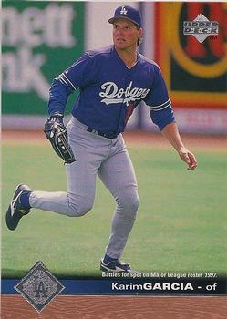 #398 Karim Garcia - Los Angeles Dodgers - 1997 Upper Deck Baseball