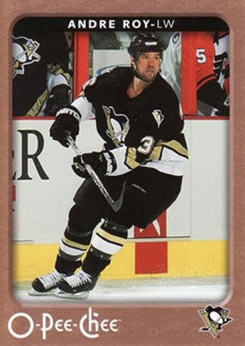 #398 Andre Roy - Pittsburgh Penguins - 2006-07 O-Pee-Chee Hockey