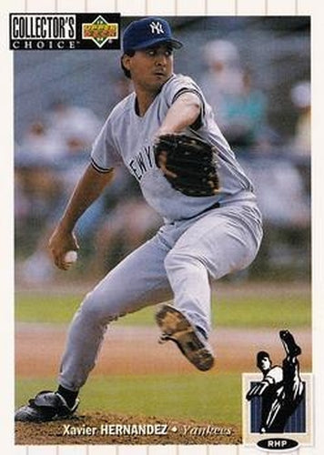 #399 Xavier Hernandez - New York Yankees - 1994 Collector's Choice Baseball