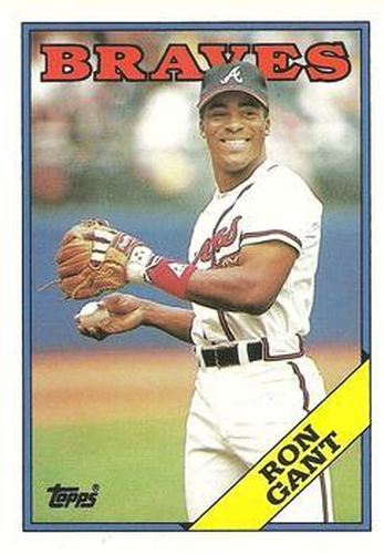 #39T Ron Gant - Atlanta Braves - 1988 Topps Traded Baseball