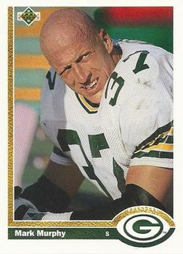 399 Mark Murphy - Green Bay Packers - 1991 Upper Deck Football – Isolated  Cards