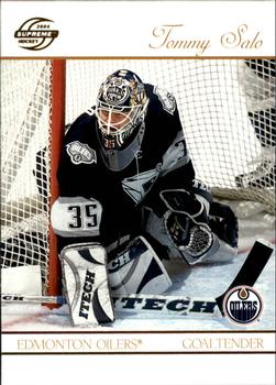 #39 Tommy Salo - Edmonton Oilers - 2003-04 Pacific Supreme Hockey