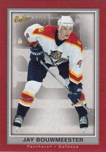 #39 Jay Bouwmeester - Florida Panthers - 2005-06 Upper Deck Beehive Hockey