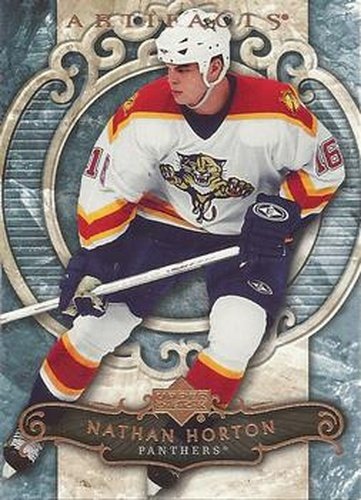 #39 Nathan Horton - Florida Panthers - 2007-08 Upper Deck Artifacts Hockey