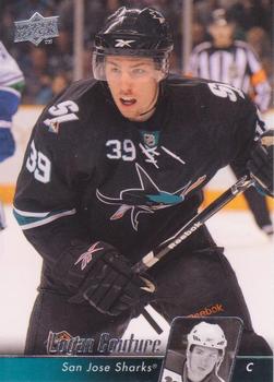 #39 Logan Couture - San Jose Sharks - 2010-11 Upper Deck Hockey