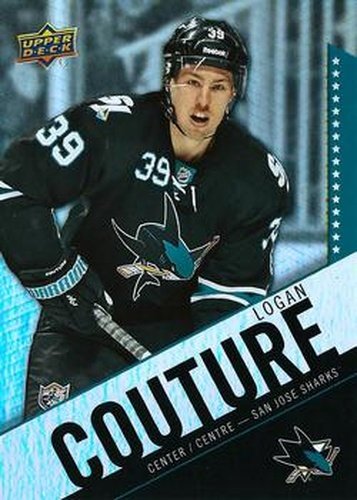 #39 Logan Couture - San Jose Sharks - 2015-16 Upper Deck Tim Hortons Hockey