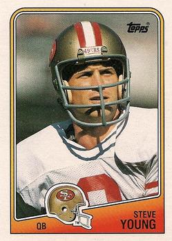 #39 Steve Young - San Francisco 49ers - 1988 Topps Football