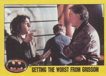 #239 Getting the Worst from Grissom - 1989 Topps Batman