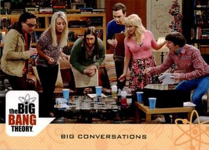 #39 Big Conversations - 2016 Cryptozoic The Big Bang Theory Seasons 6 & 7