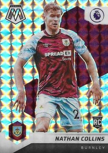 #39 Nathan Collins - Burnley - 2021-22 Panini Mosaic Premier League - Mosaic Soccer