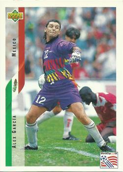 #39 Alex Garcia - Mexico - 1994 Upper Deck World Cup Contenders English/Spanish Soccer